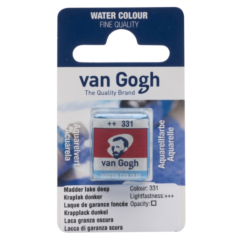 VAN GOGH Peinture aquarelle Godet Laque de Garance Foncée 331