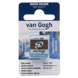 VAN GOGH Peinture aquarelle Godet Terre d'Ombre Naturelle 408