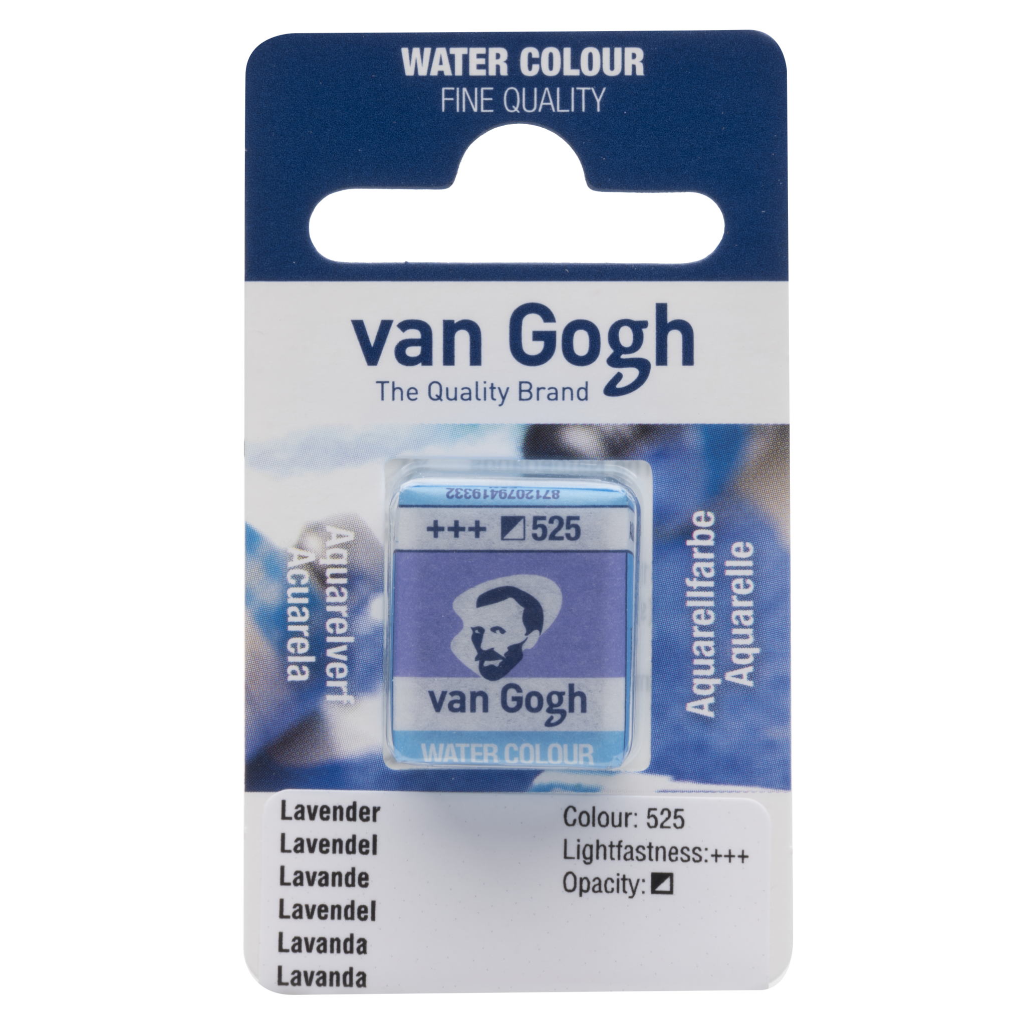 VAN GOGH Peinture aquarelle Godet Lavande 525