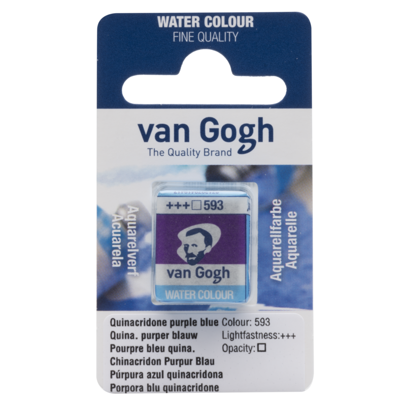 VAN GOGH Peinture aquarelle Godet Pourpre Quinacridone Bleuâtre 593