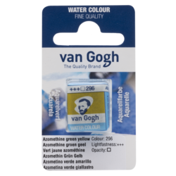 VAN GOGH Peinture aquarelle Godet Vert Jaune Azométhine 296