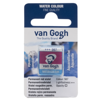 VAN GOGH Peinture aquarelle Godet Violet Rougeâtre Permanent 567