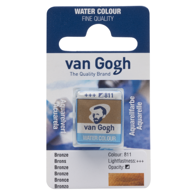 VAN GOGH Peinture aquarelle Godet Bronze 811