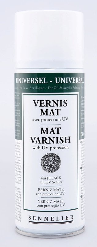 SENNELIER Additif Vernis Mat UV Aérosol 400ml