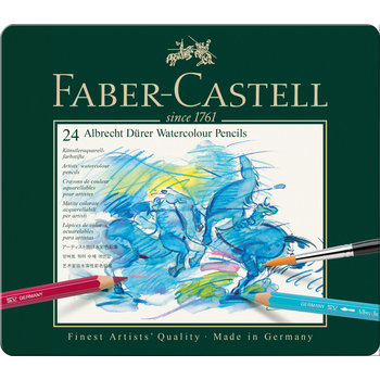 FABER CASTELL Crayons Couleur A. Dürer Boîte Métal 24X