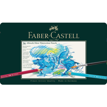 FABER CASTELL Crayons Couleur A. Dürer Boîte Métal 36X