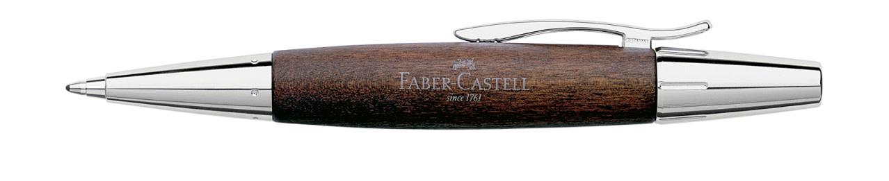 FABER CASTELL Stylo-bille e-motion moka