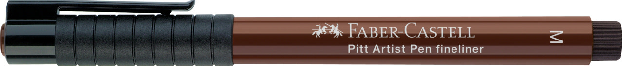 FABER CASTELL Feutre Pitt Artist Pen M col. 175 sépia