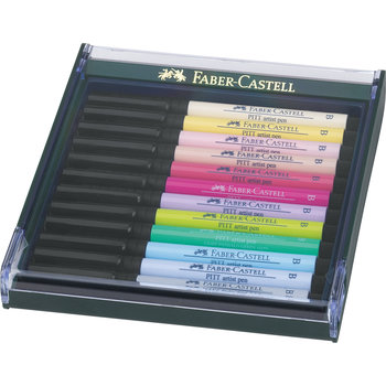 FABER CASTELL Box Pitt Artist Pen B pastel x12