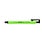 TOMBOW EH-KUR63 Eraser pen MONO zero, refillable, round tip diameter 2.3 mm, neon green