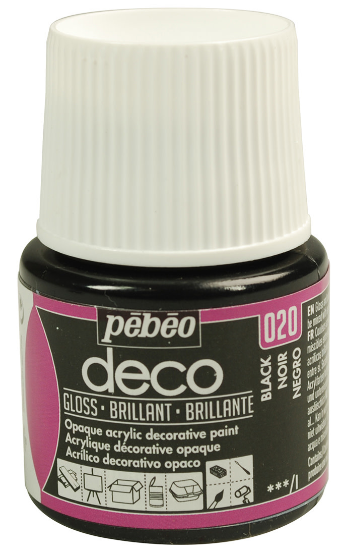 PEBEO Deco Brillant 45 Ml Noir
