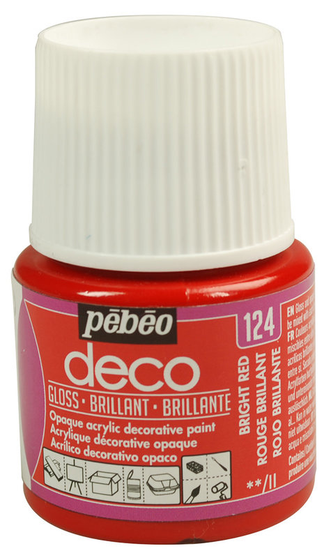 PEBEO Deco Brillant 45 Ml Rouge Brillant