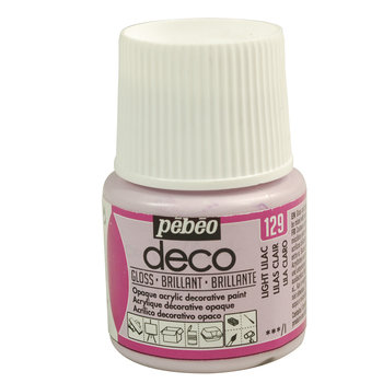 PEBEO Deco Gloss Paint - 45 mL - Light Lilac