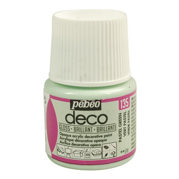 PEBEO Glossy Deco Paint - 45 ml- Pastel Green