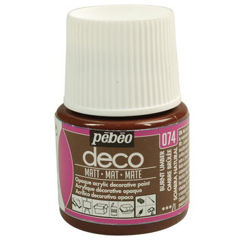 PEBEO Deco Mat 45 Ml Ombre Brulée