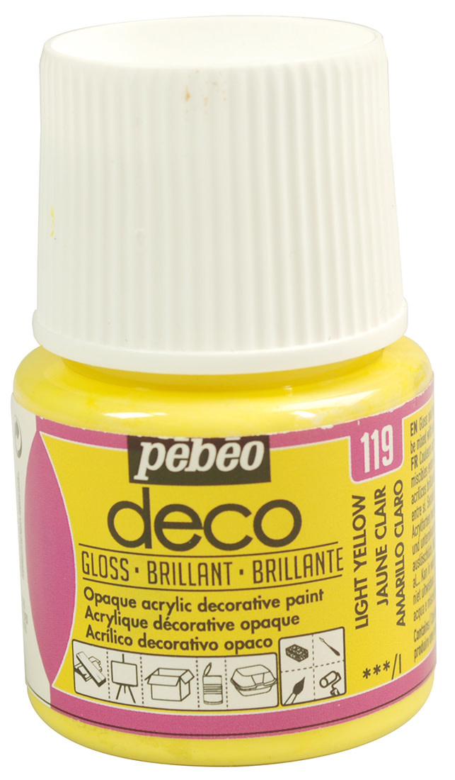 PEBEO Deco Brillant 45 Ml Jaune Clair