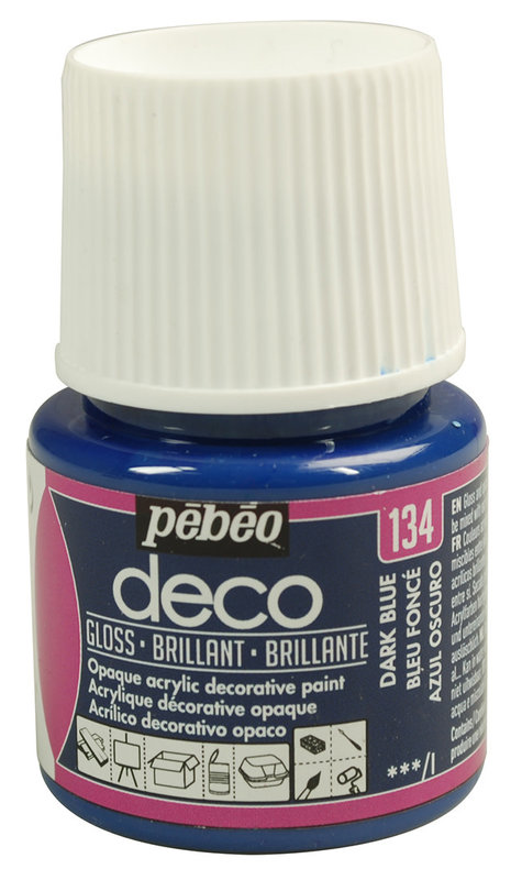 PEBEO Deco Brillant 45 Ml Bleu Fonce