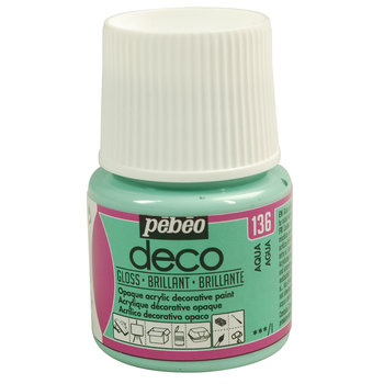 PEBEO Deco Gloss Paint - 45 mL - Aqua