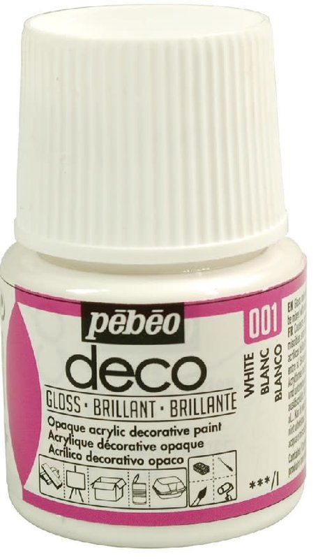 PEBEO Deco Brillant 45 Ml Blanc