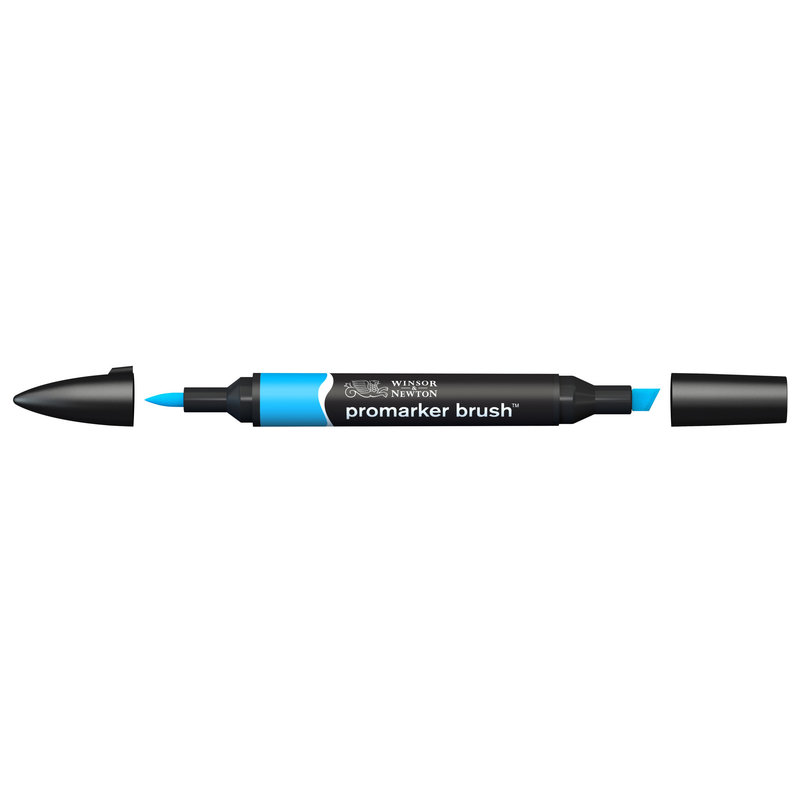 WINSOR & NEWTON Promarker Brush Cyan (C847)