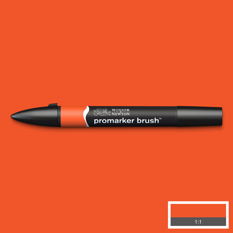 WINSOR & NEWTON Promarker Pinceau Orange clair (O177)