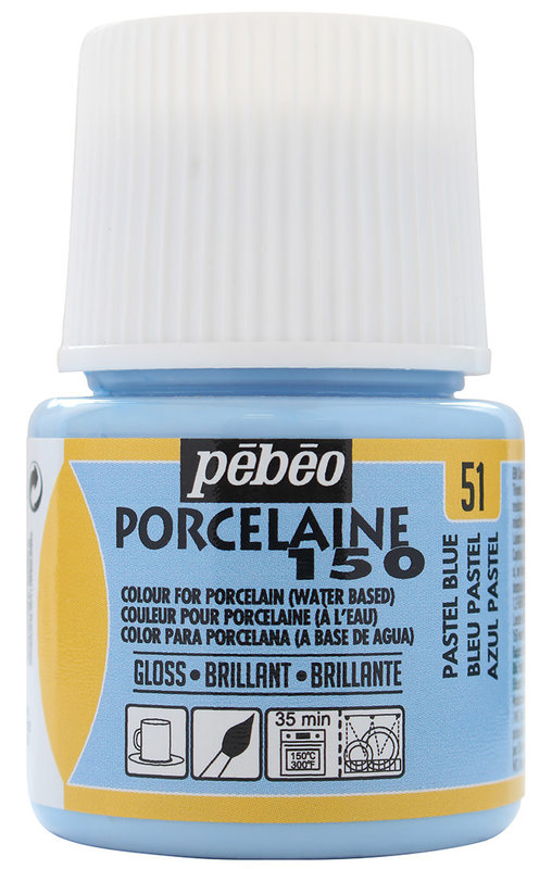 PEBEO Porcelain 150 - 45 mL - Pastel Blue