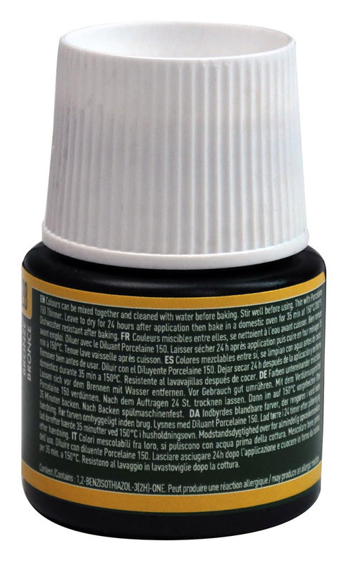 PEBEO Porcelain 150 Paint - 45 mL - Bronze