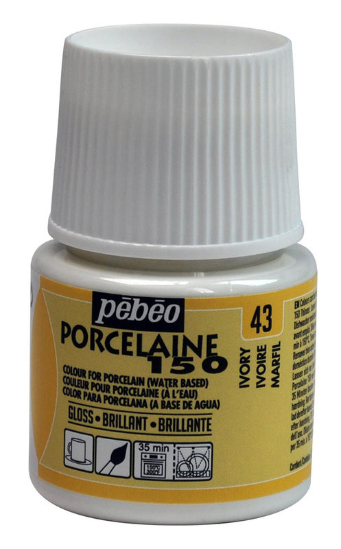 PEBEO Porcelain Paint 150 - 45 mL - Ivory