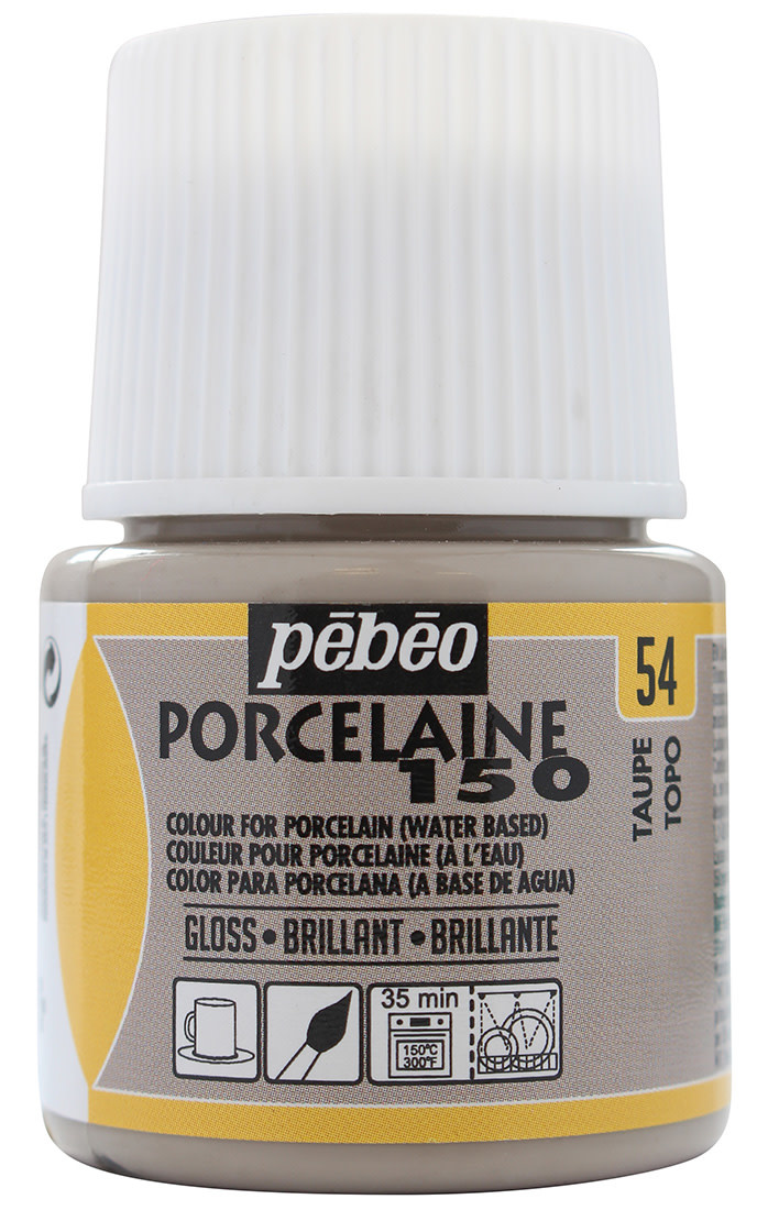 PEBEO Porcelaine 150 Brillante 45 Ml Taupe