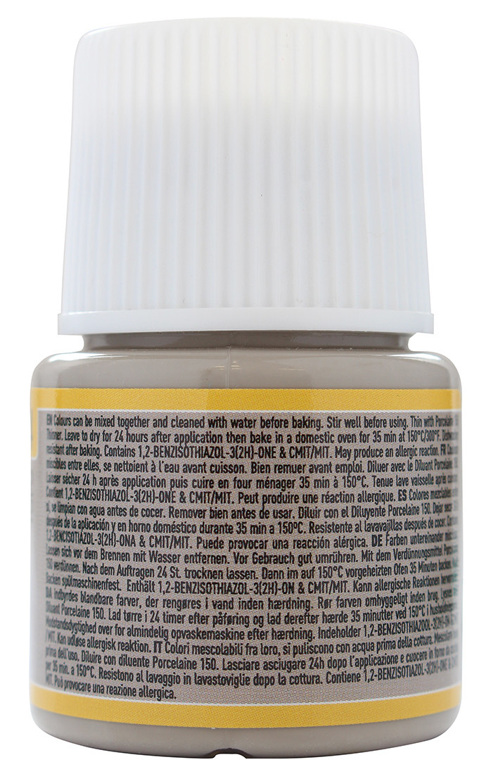 PEBEO Porcelaine 150 Brillante 45 Ml Taupe