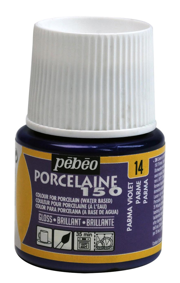 PEBEO Porcelaine 150 Brillante 45 Ml Parme