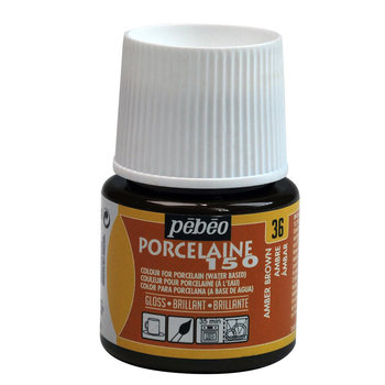 PEBEO Porcelain 150 Paint - 45 mL - Amber