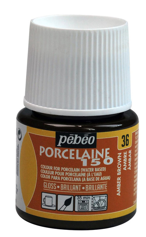 PEBEO Porcelain 150 Paint - 45 mL - Amber