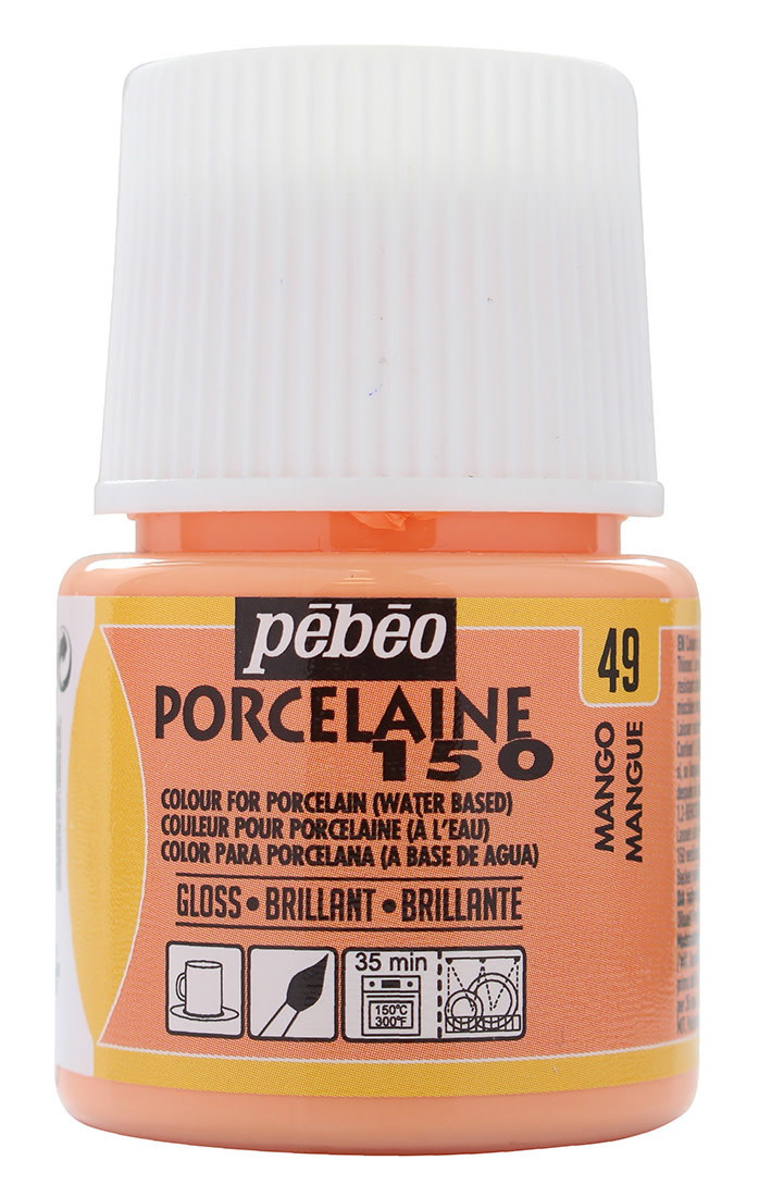 PEBEO Porcelaine 150 Brillante 45 Ml Mangue