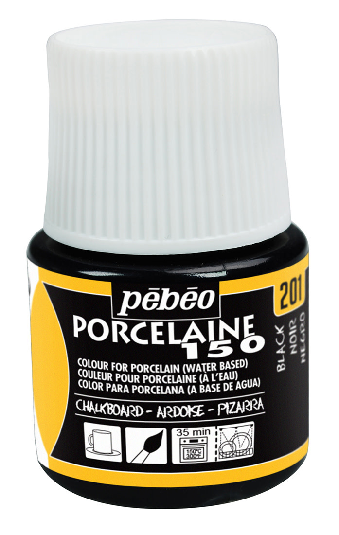 PEBEO Porcelaine 150 45 Ml Ardoise Noire