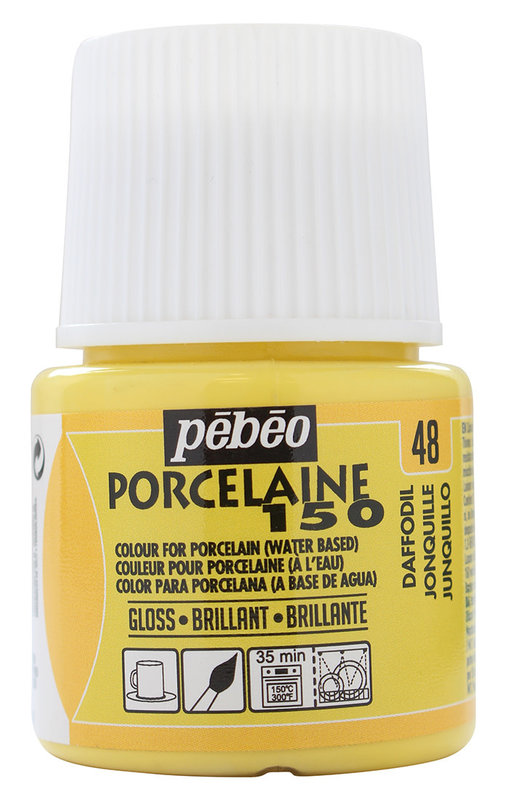 PEBEO Porcelaine 150 Brillante 45 Ml Jonquille