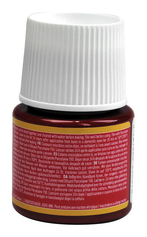 PEBEO Porcelain 150 Paint - 45 mL - Ruby