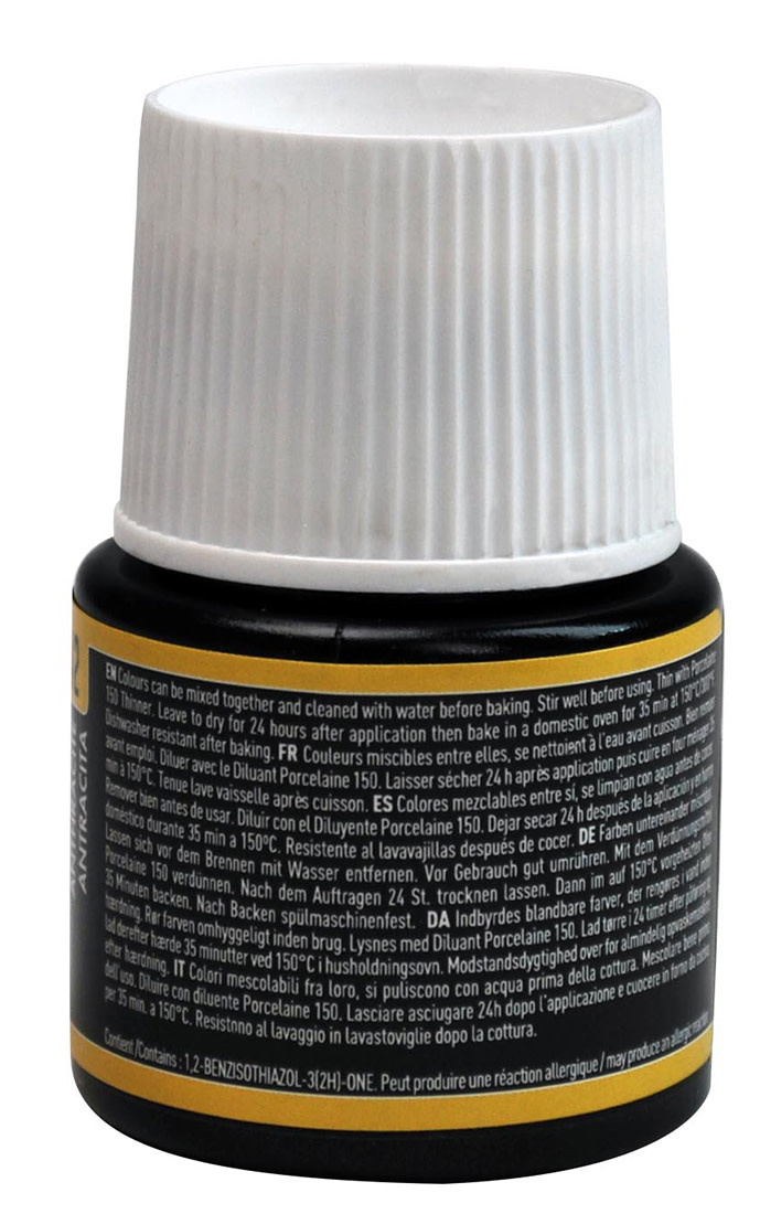 PEBEO Porcelaine 150 Brillante 45 Ml Anthracite