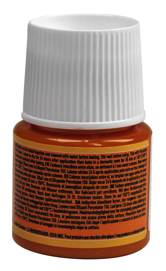 PEBEO Porcelaine 150 Brillante 45 Ml Jaune De Marseille