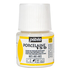 PEBEO Porcelaine 150 Mat 45 Ml Blanc Poudré