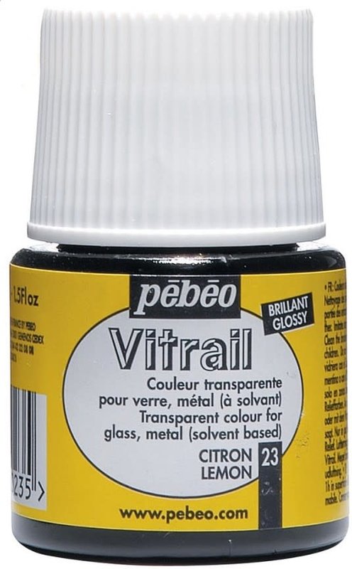 PEBEO Vitrail Transparent 45 Ml Citron