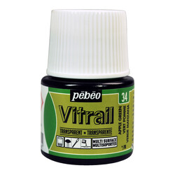 PEBEO Vitrail Transparent 45 Ml Vert Pomme