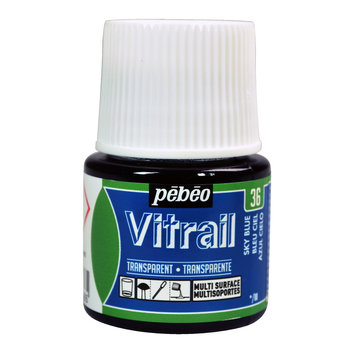 PEBEO Vitrail Transparent 45 Ml Bleu Ciel