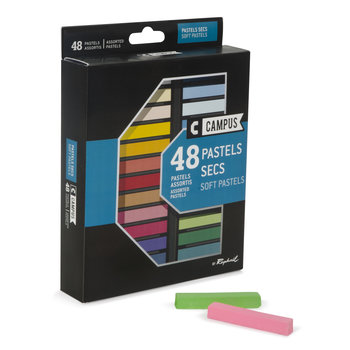 CAMPUS Pastel Sec Campus Boite 48 couleurs