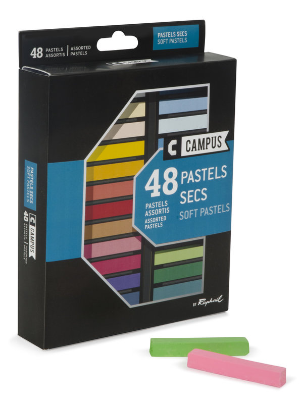 CAMPUS Pastel Sec Campus Boite 48 couleurs