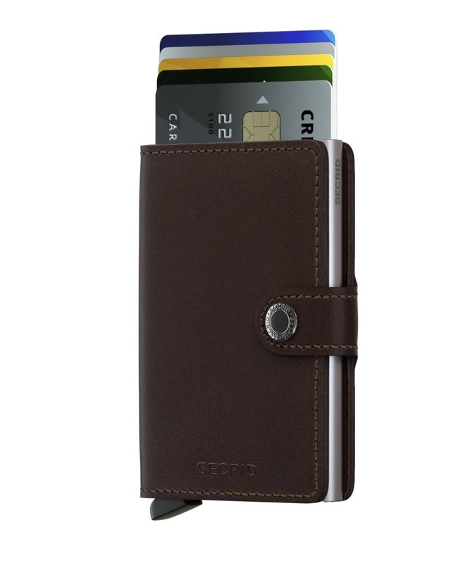 SECRID Miniwallet Original Dark Brown