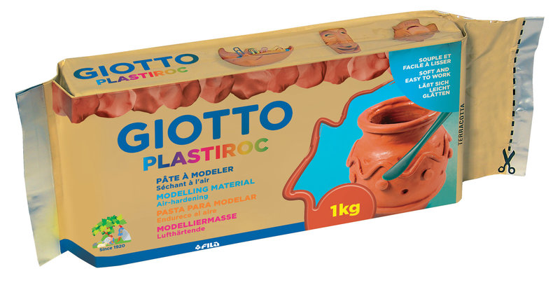 GIOTTO Giotto Plastiroc - Pain 1Kg Terra Cotta