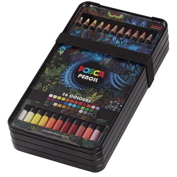UNI-BALL Set of 36 Pencil crayons KPE200/36 001 Assorted colors
