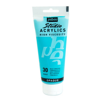 PEBEO Acrylique Fine Studio Acrylics 100 Ml Bleu Turquoise