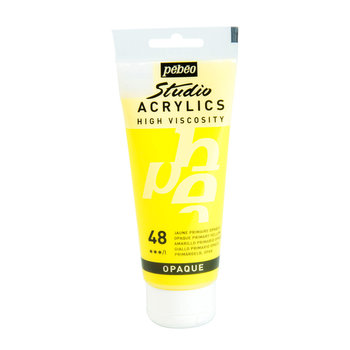 PEBEO Acrylique Fine Studio Acrylics 100 Ml Jaune Primaire Opaque